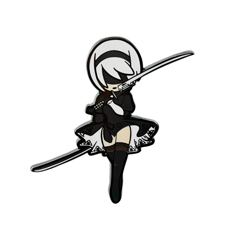 NieR: Automata 2B Mechanical Era Brooch