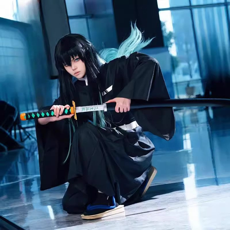 Demon Slayer Muichiro Tokito Cosplay  Mist Hashira Uniform Set