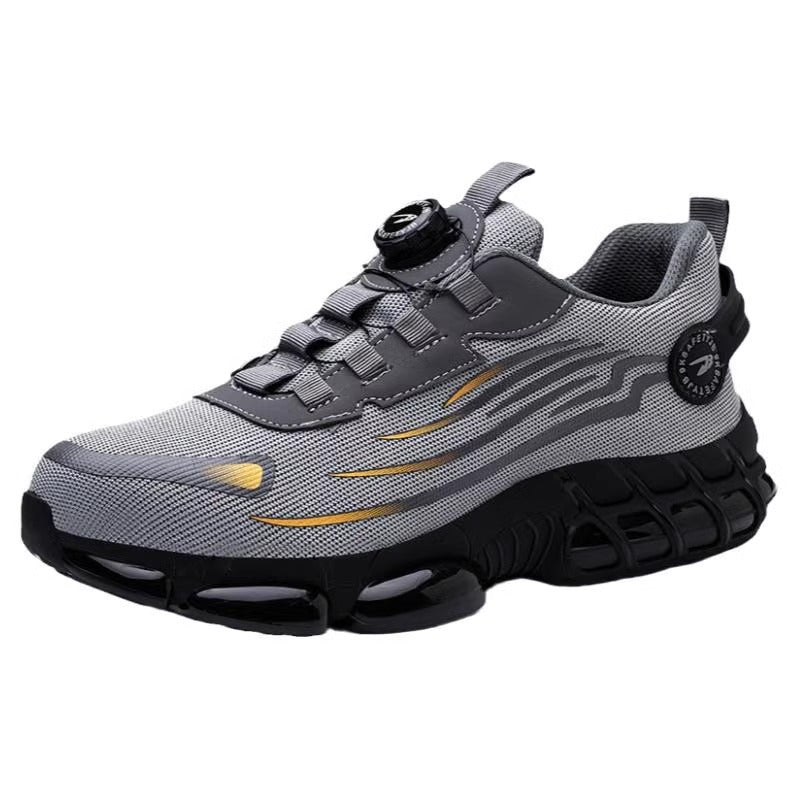 Protection shoes men's anti-smashing and anti-puncture safety shoes anti-slip wear-resistant work shoes