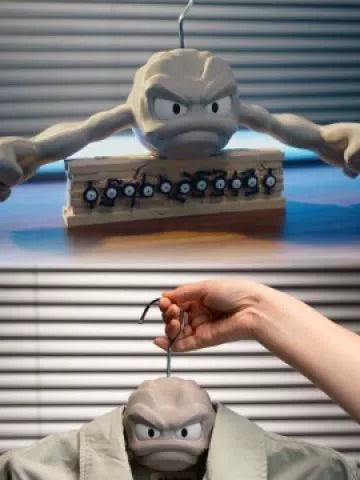 Pokémon Geodude Hanger  Creative Trendy Closet Hook for Casual Use