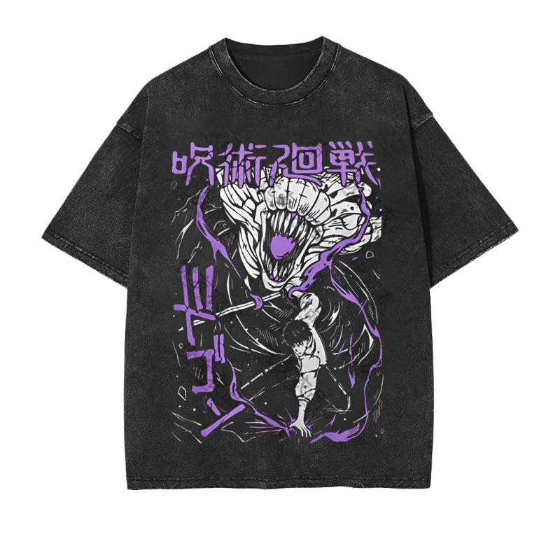 Heavenly Pact  Toji Shadow Washed Tee