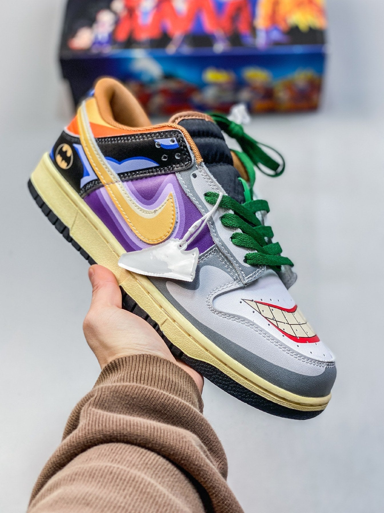 Dragon Ball SB Dunk Low-Inspired Sneakers  Anime Skate Shoes by Putian Chunyuan