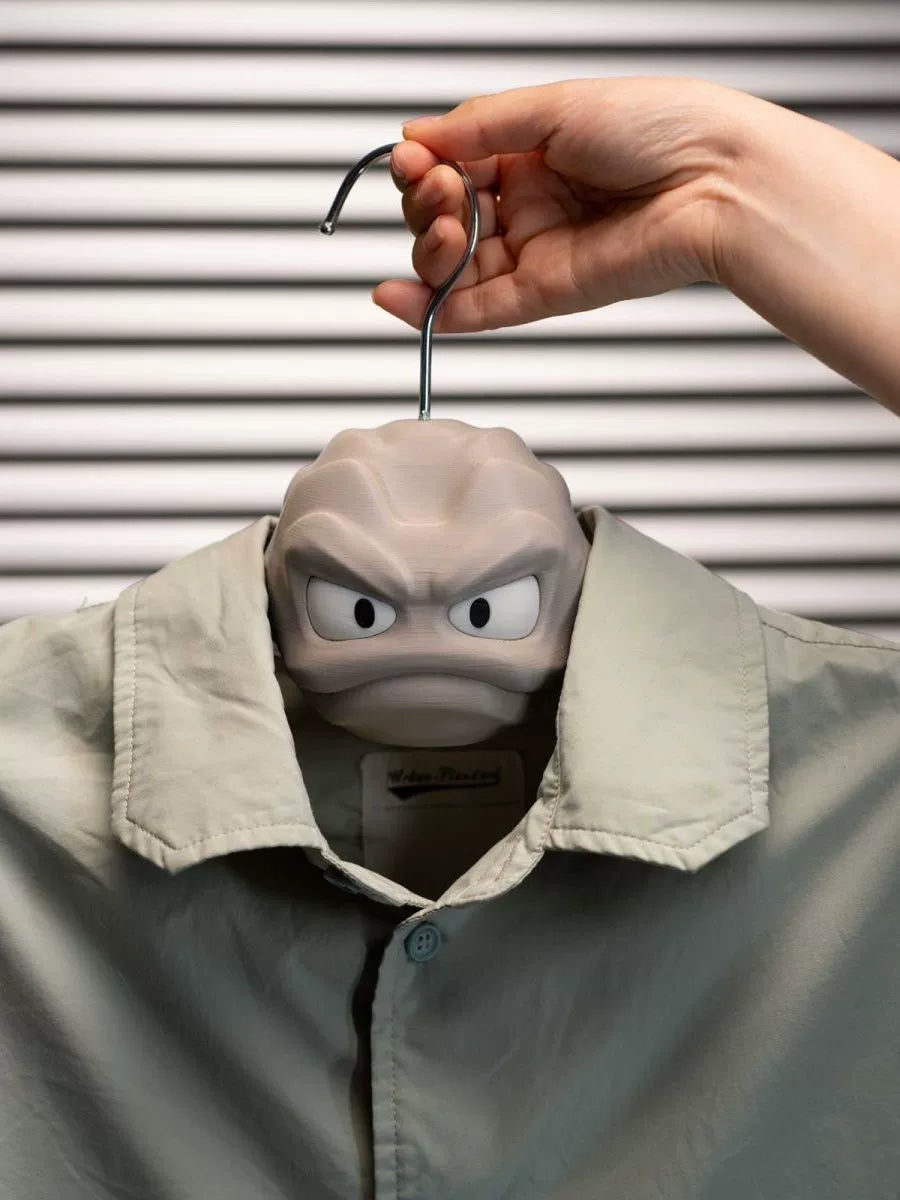 Pokémon Geodude Hanger  Creative Trendy Closet Hook for Casual Use