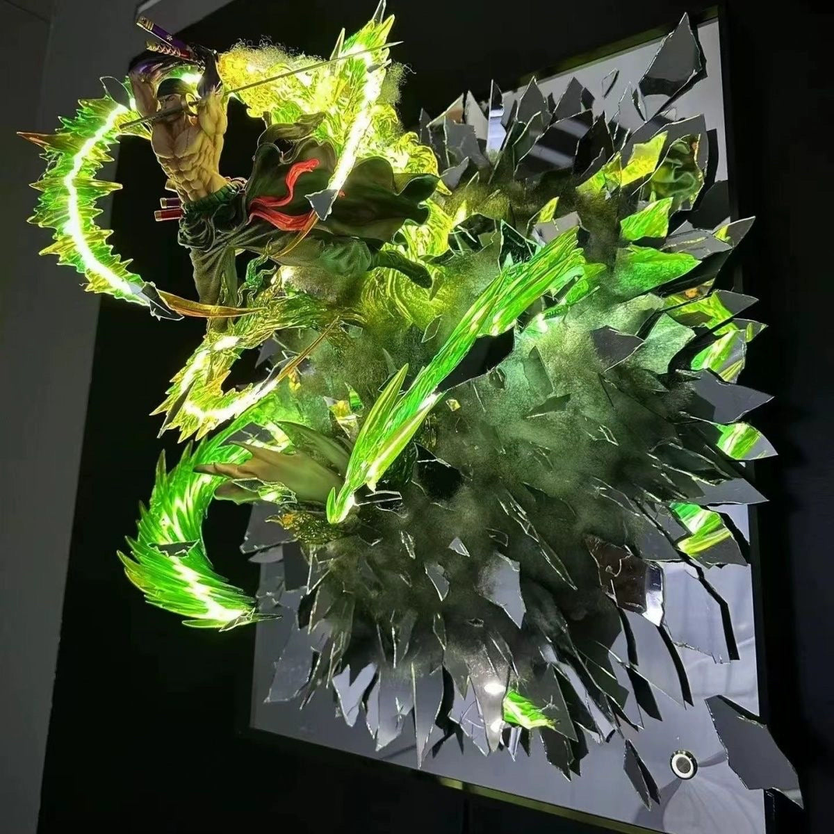 Broken Mirror Zoro GK Statue  Oversized One Piece Resonance Model