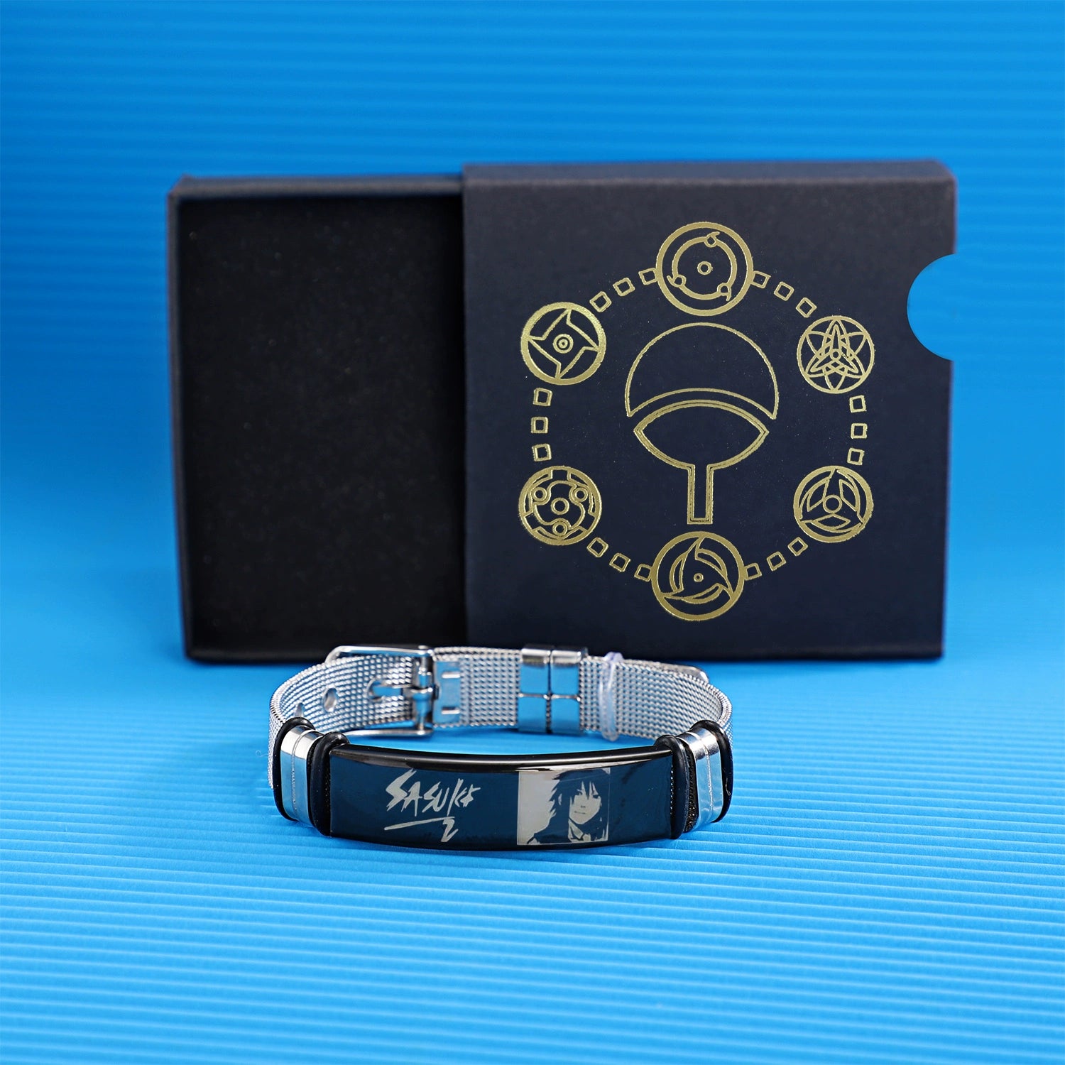 Naruto Anime Bracelet | Sasuke x Naruto x Itachi x Gaara Pendant
