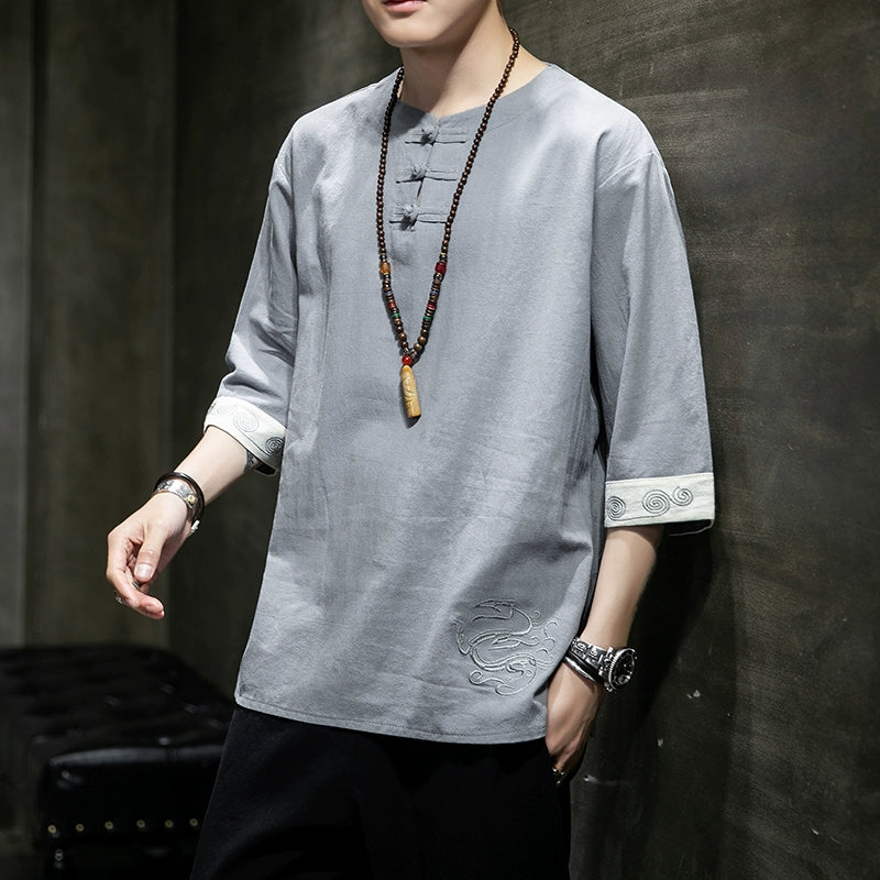 Ryuu Flow  Spirit-Fiber Linen Toppu