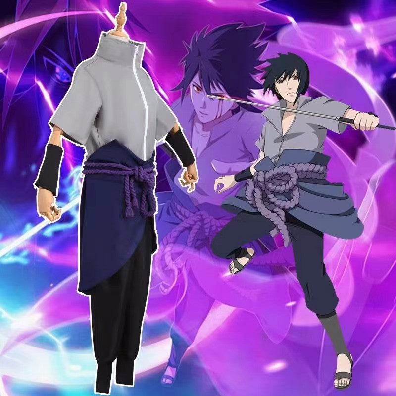 Sasuke Uchiha Cosplay | Ninchiha 4th Gen Shippuden Costume Set
