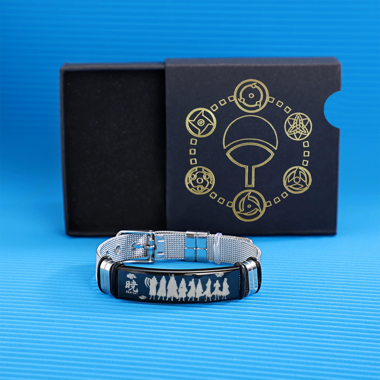 Naruto Anime Bracelet | Sasuke x Naruto x Itachi x Gaara Pendant