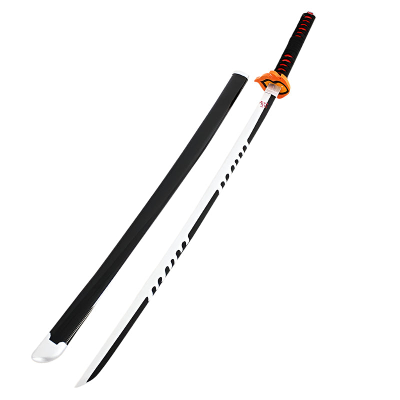 Demon Slayer Nichirin Sword Set  104cm Wooden Blades for Tanjiro, Zenitsu, Rengoku & More