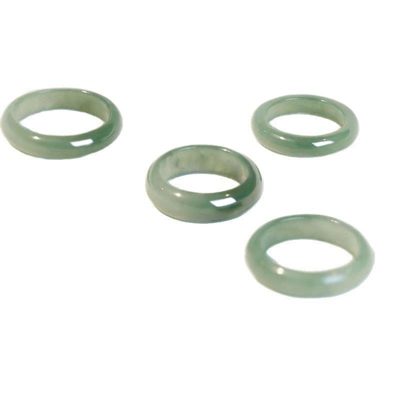 New Chinese retro niche design, spring court single twilight ring