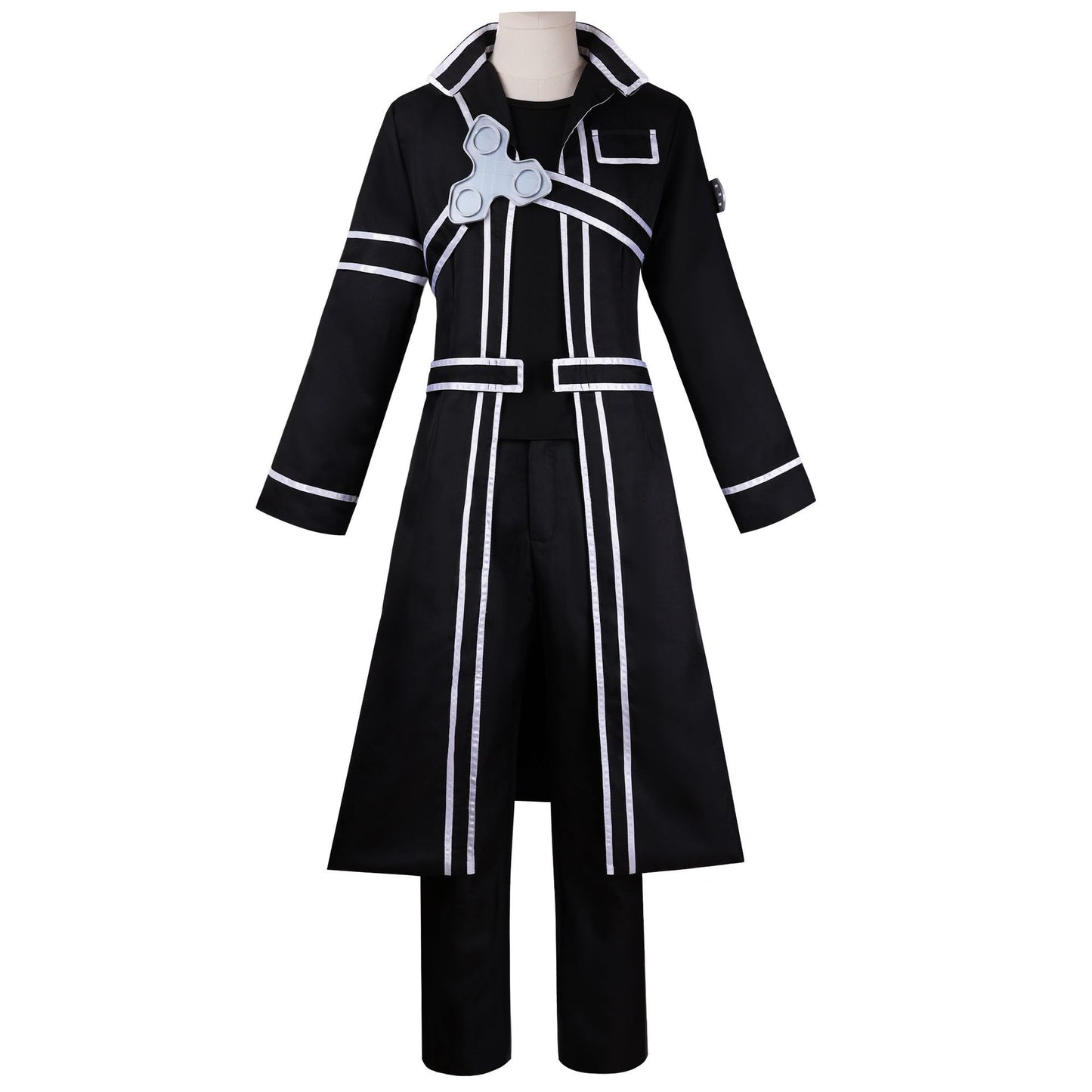 Sword Art Online Kirito Cosplay Set - Complete Battle Ready Outfit