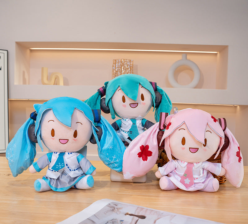Tanabata ceremony Hatsune sega Hatsune Miku 16th anniversary fufu plush doll Miku anniversary plush doll