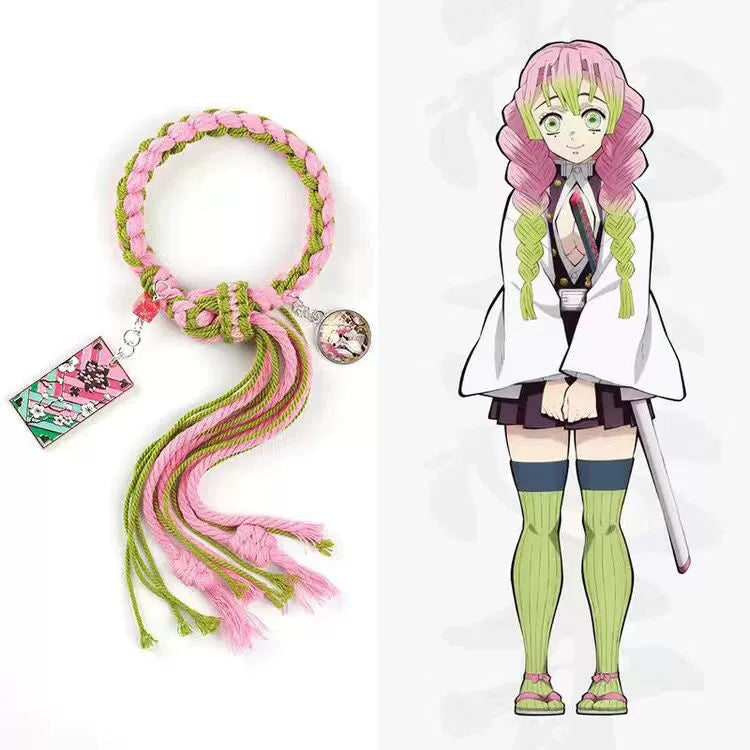 Demon Slayer Reincarnation Bracelets  Tanjiro, Shinobu & Muichiro Inspired