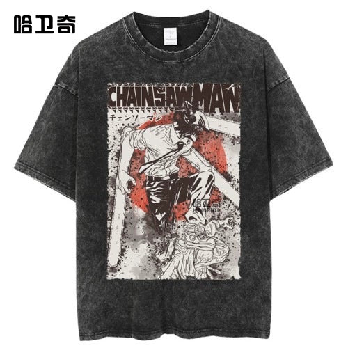 Blue Lock Breakout  Isagi Oversize Washed Tee