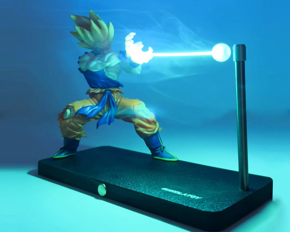 Kakarot Magnetic Atmosphere Lamp  NIKOLATOY Gift Box Anime LED Table Light for Fans