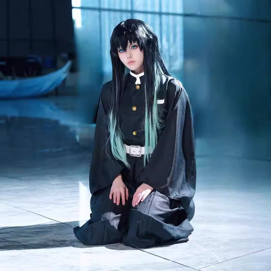 Demon Slayer Muichiro Tokito Cosplay  Mist Hashira Uniform Set
