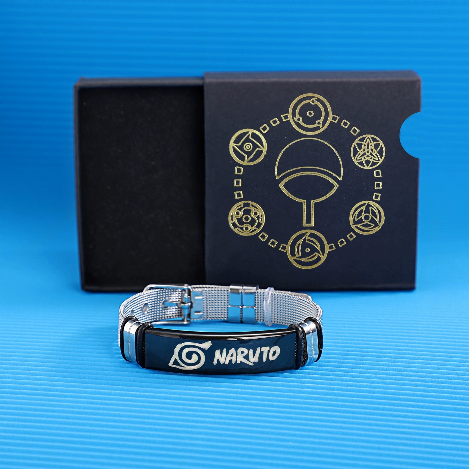 Naruto Anime Bracelet | Sasuke x Naruto x Itachi x Gaara Pendant