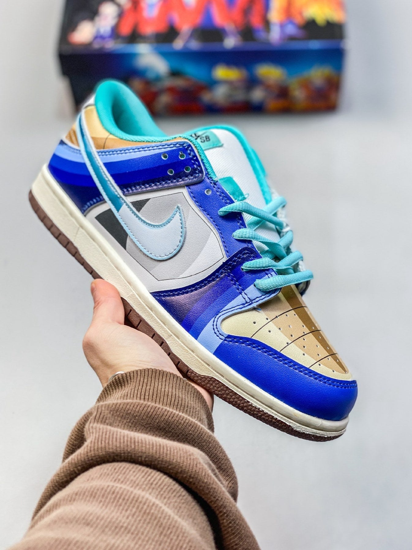 Dragon Ball SB Dunk Low-Inspired Sneakers  Anime Skate Shoes by Putian Chunyuan