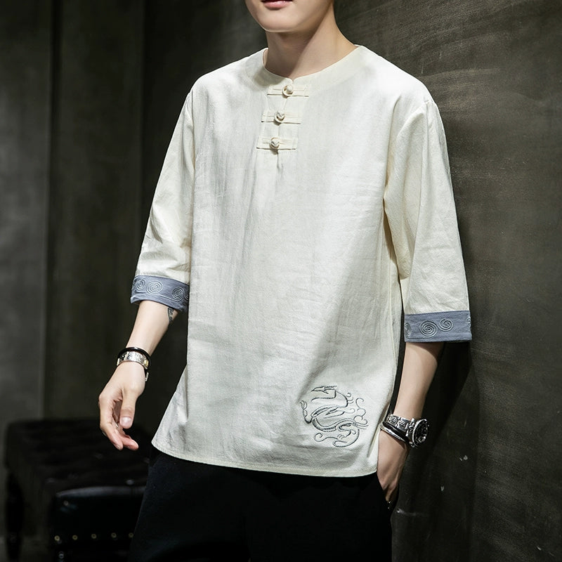 Ryuu Flow  Spirit-Fiber Linen Toppu