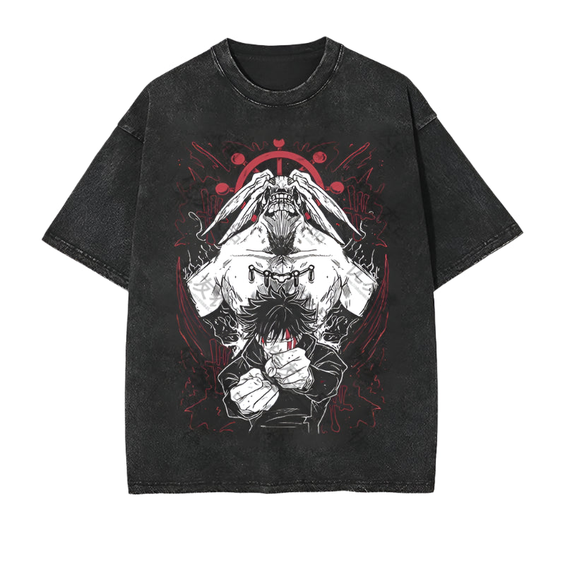 Heavenly Pact  Toji Shadow Washed Tee