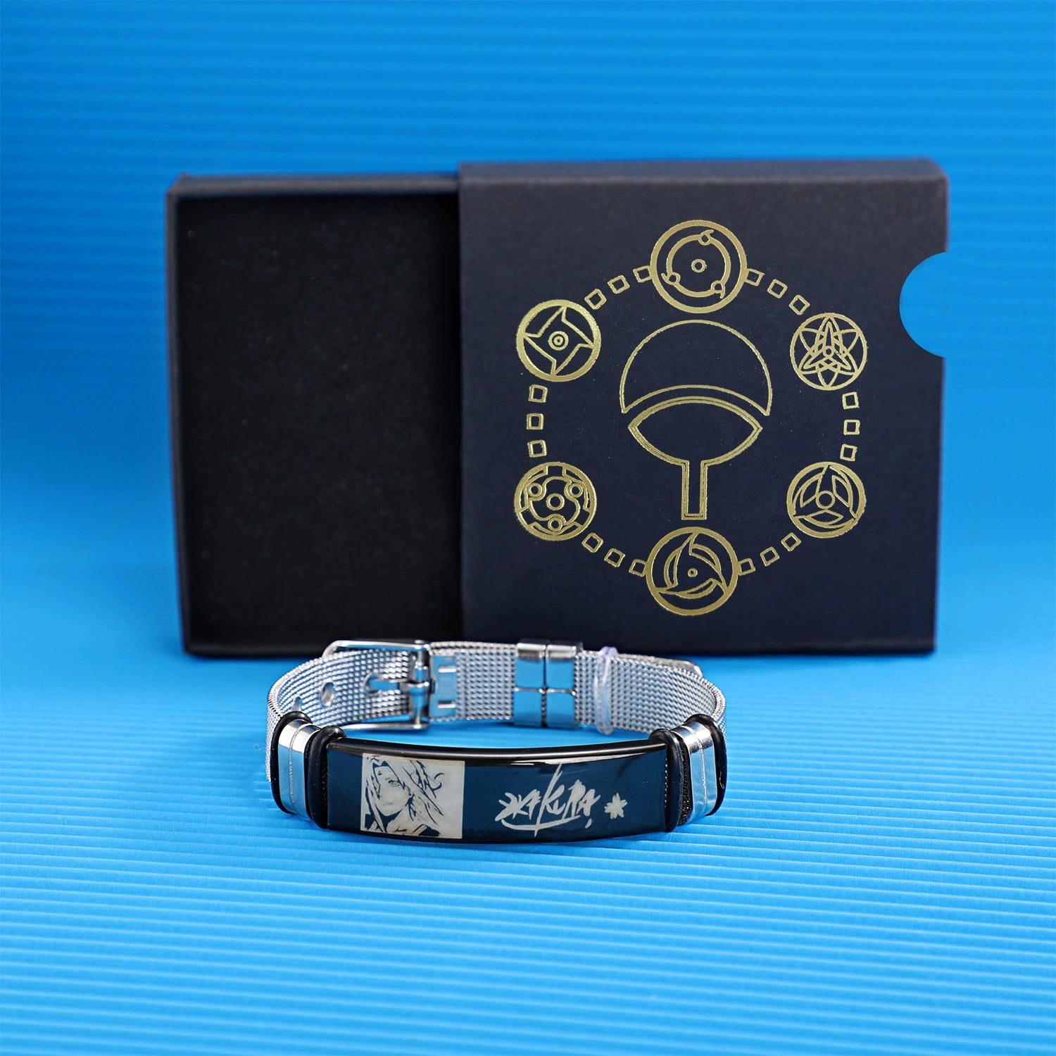 Naruto Anime Bracelet | Sasuke x Naruto x Itachi x Gaara Pendant