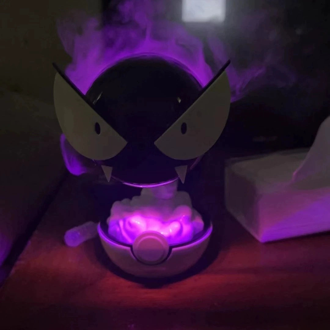 Gengar Ghost-Type Humidifier  Silent Aroma Diffuser & Desktop Moisturizer