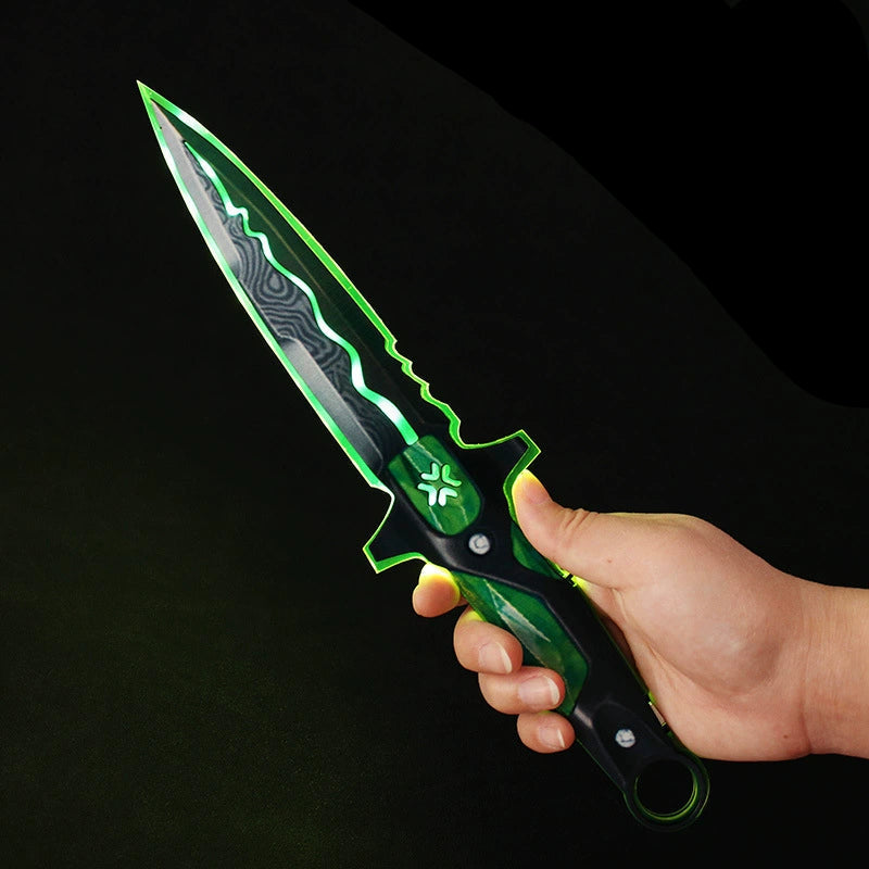 Valorant Mercy Blade Glowing Acrylic Model  Light-Up Game Prop Toy for Kids & Cosplay