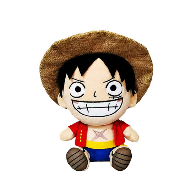 Straw Hat Snuggle Squad: Luffy, Chopper & Zoro Plush Dolls