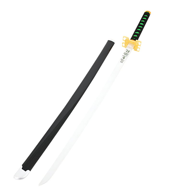 Demon Slayer Nichirin Sword Set  104cm Wooden Blades for Tanjiro, Zenitsu, Rengoku & More