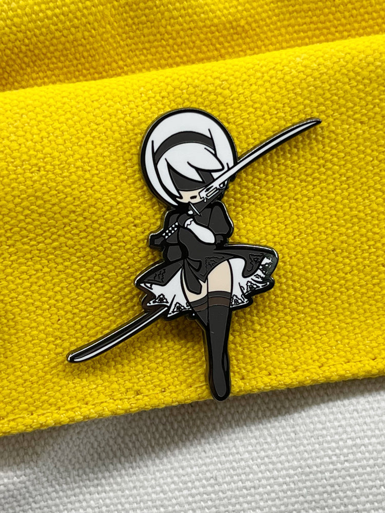 NieR: Automata 2B Mechanical Era Brooch