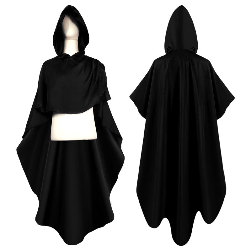 ️ Medieval Knight Hooded Cape | Shadow Crusader Edition ️