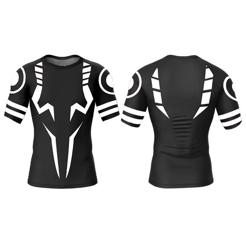 Cursed Gains  Jujutsu Gym 3D Tee
