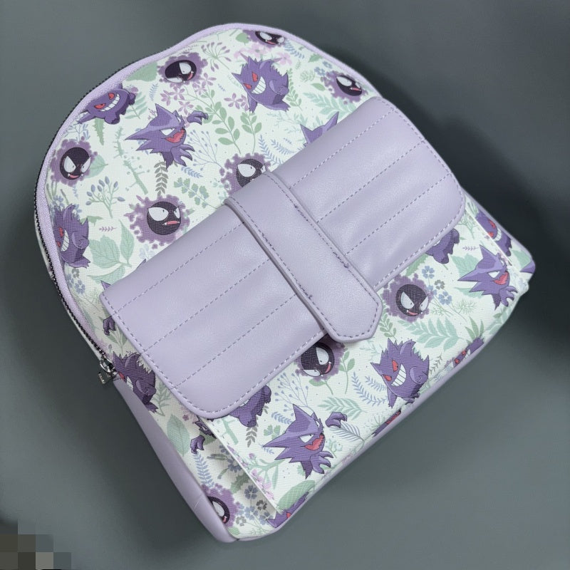 Pokémon Ghost Backpack  Gengar & Friends Anime Peripheral Bag for Spooky Fans & Trendy Trainers