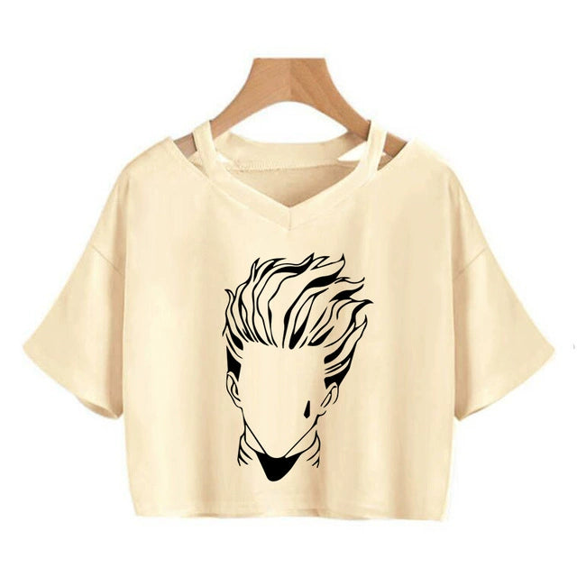 Deadly Duo  Killua x Hisoka Crop Tee