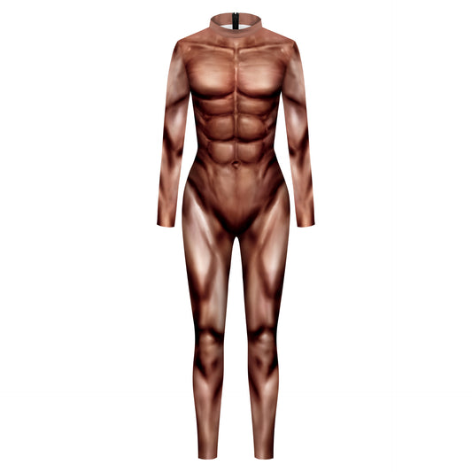 Muscle Hero Cosplay Suit