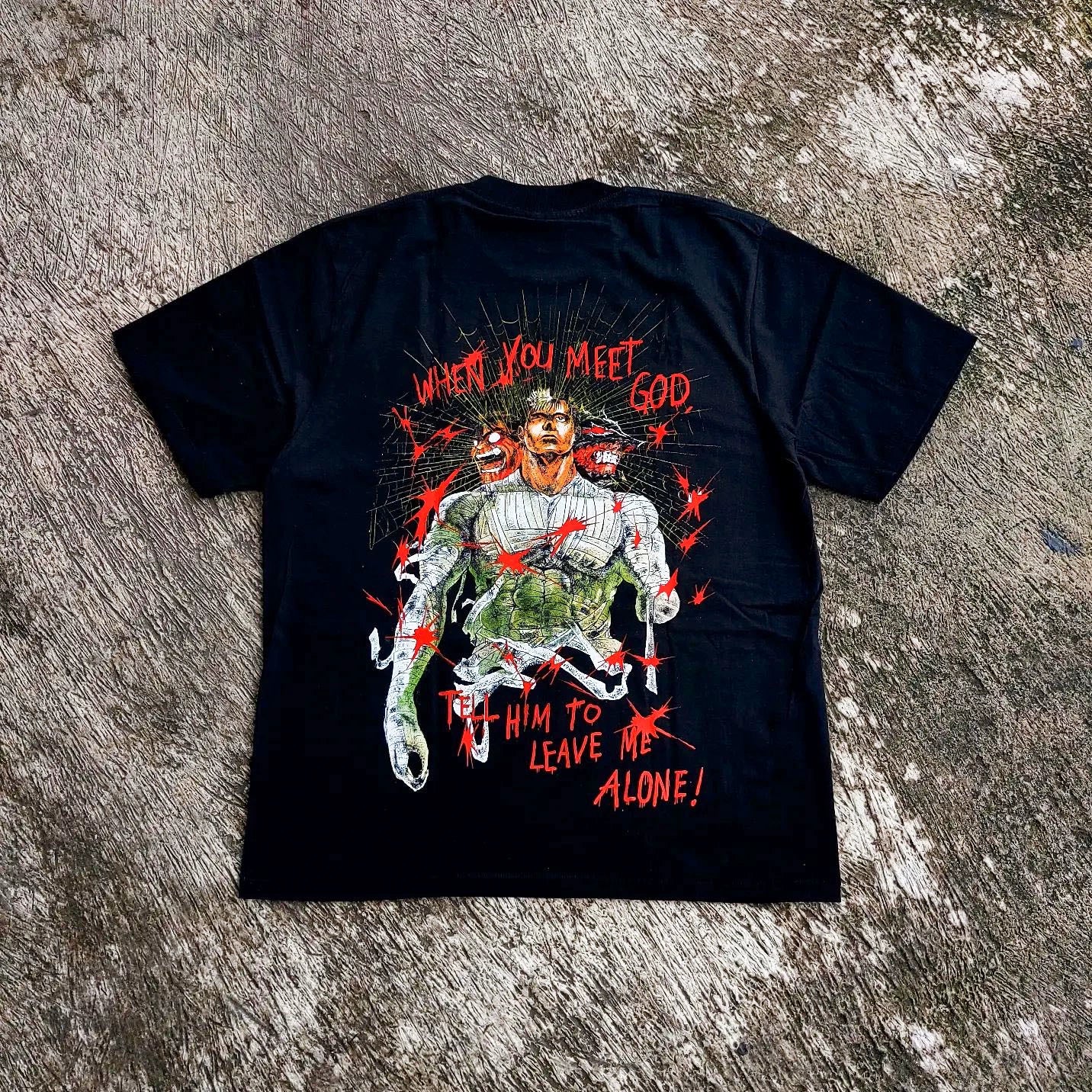 Black Swordsman  Guts Street Legend Tee