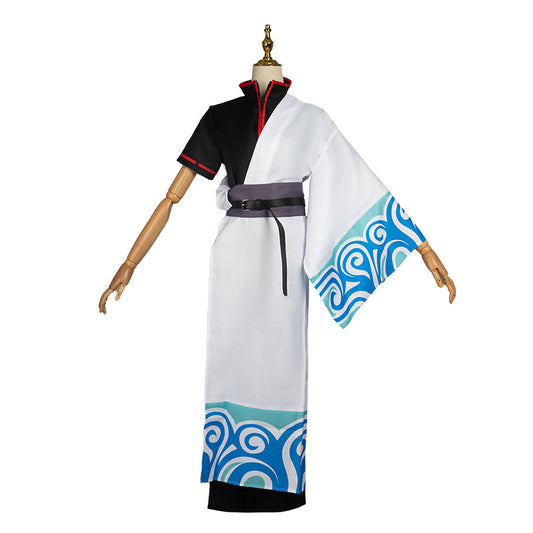 Sakata Gintoki Golden Fox Cosplay  Gintama Anime Costume for Men