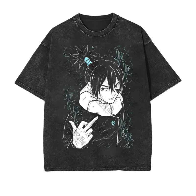 Heavenly Pact  Toji Shadow Washed Tee