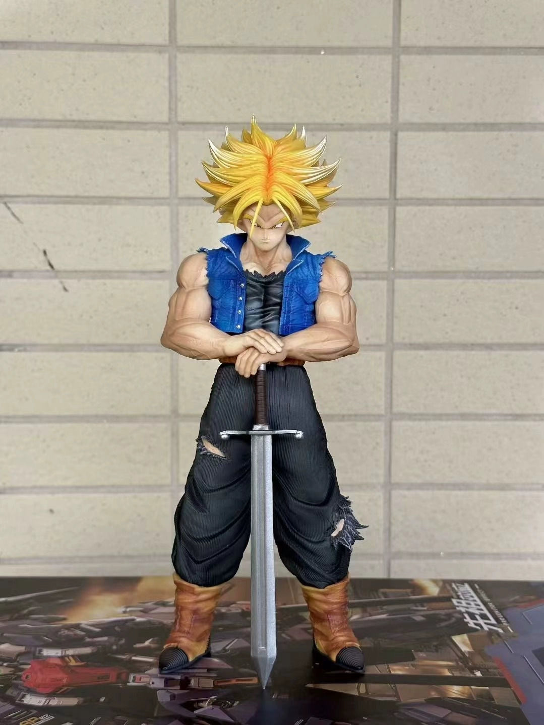 Dragon Ball Trunks 53cm Super Scale Statue  Half-Meter JT Brother Figure Model