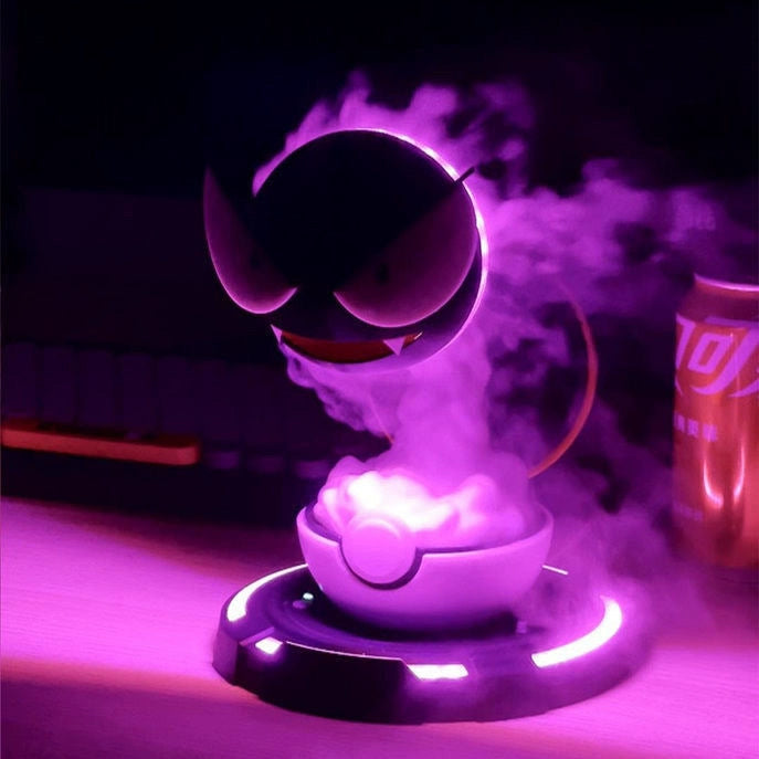 Gengar Ghost-Type Humidifier  Silent Aroma Diffuser & Desktop Moisturizer