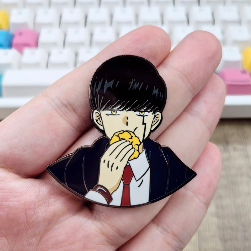 Mashle Magic & Muscles Mash Burnedead Metal Brooch  2D Anime Peripheral Pin for Bags, Jackets & Collections