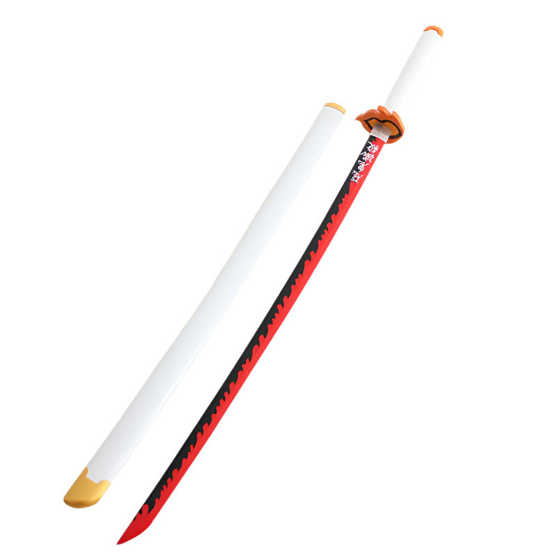Demon Slayer Nichirin Sword Set  104cm Wooden Blades for Tanjiro, Zenitsu, Rengoku & More