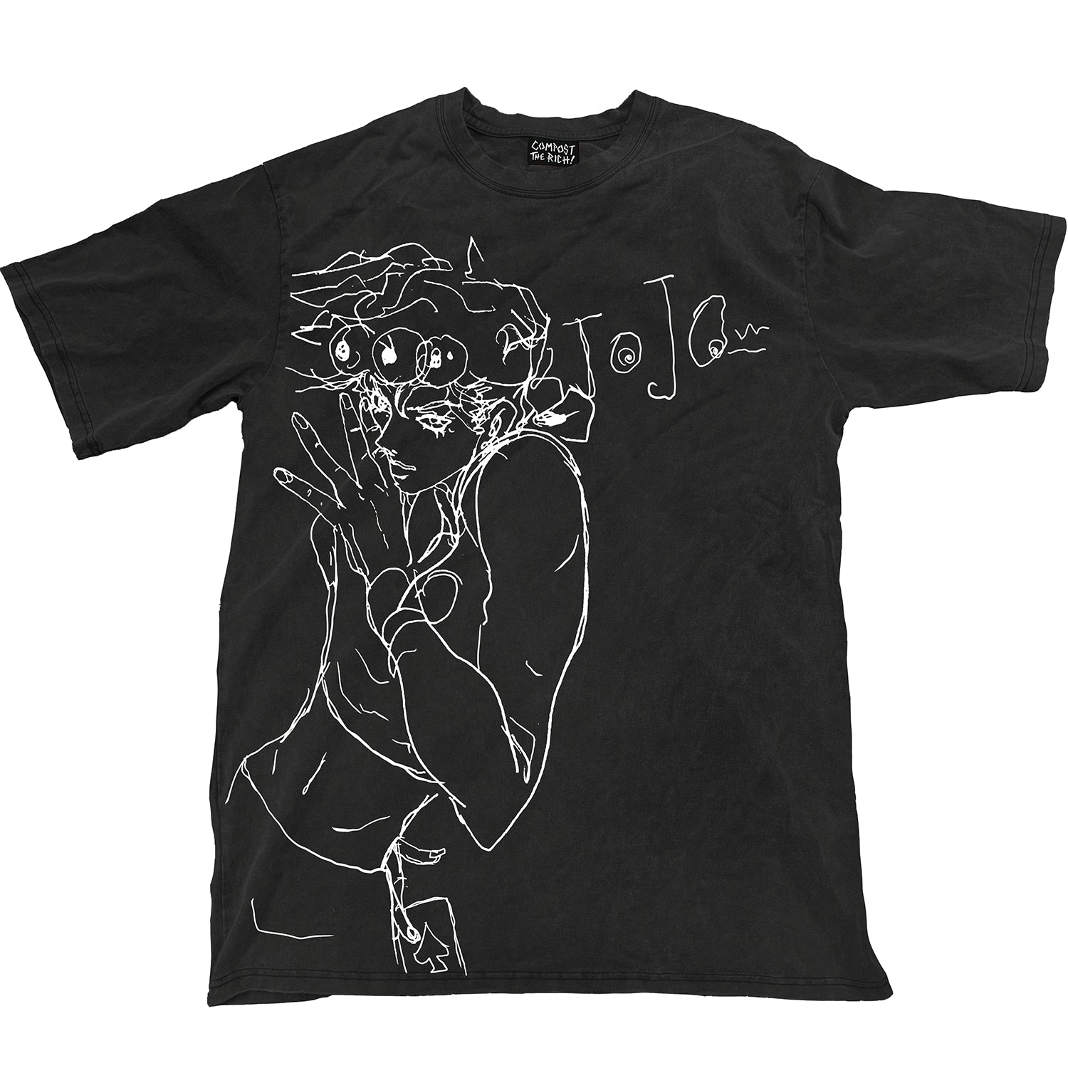 Stand Sketch  JoJo x Absurd Town Draft Tee