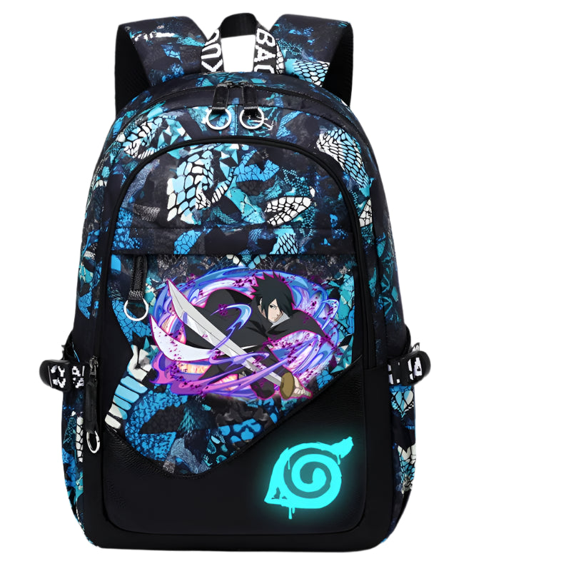 Naruto Ninja School Backpack  Lightweight Large-Capacity Bag