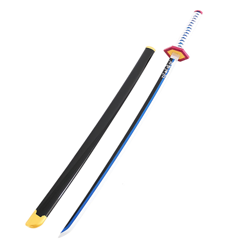 Demon Slayer Nichirin Sword Set  104cm Wooden Blades for Tanjiro, Zenitsu, Rengoku & More