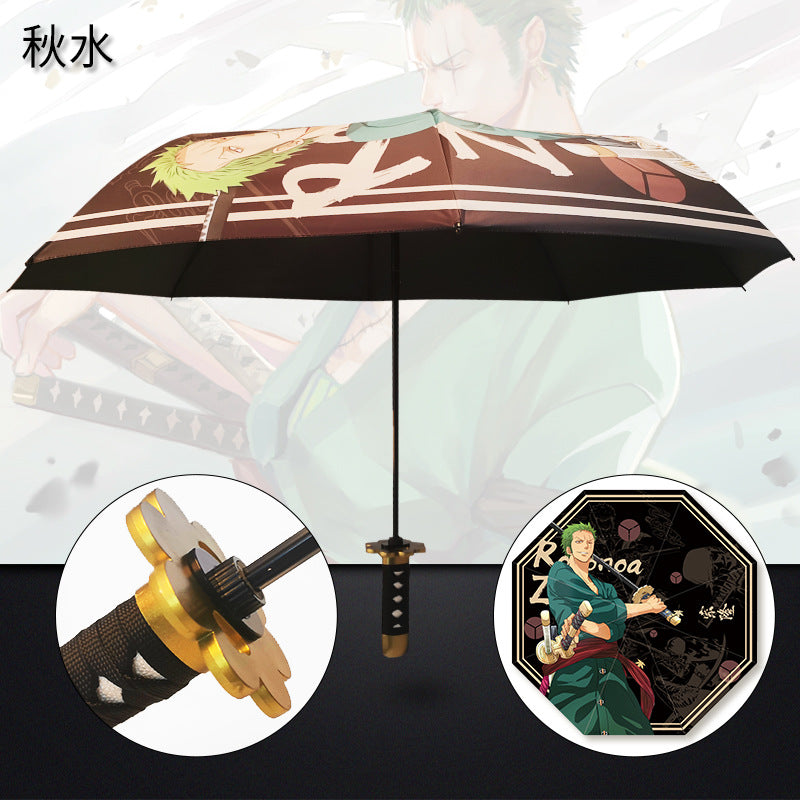 Demon Shade: Ghost Slayer Folding Umbrella