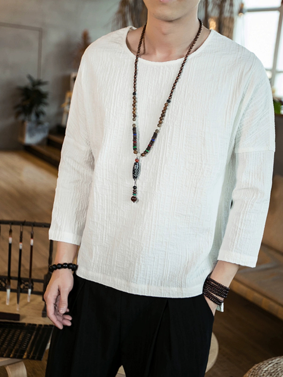 Ryuu Flow  Spirit-Fiber Linen Toppu