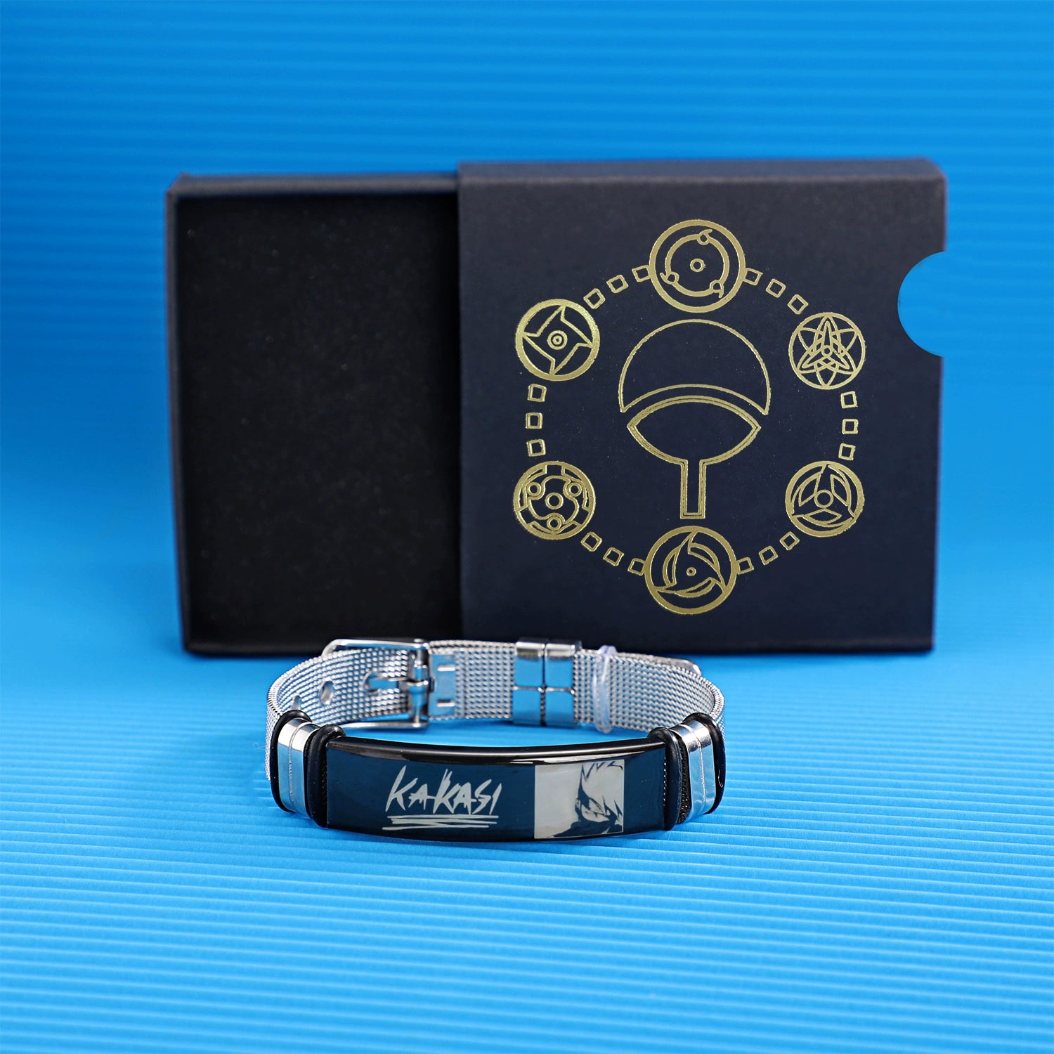 Naruto Anime Bracelet | Sasuke x Naruto x Itachi x Gaara Pendant