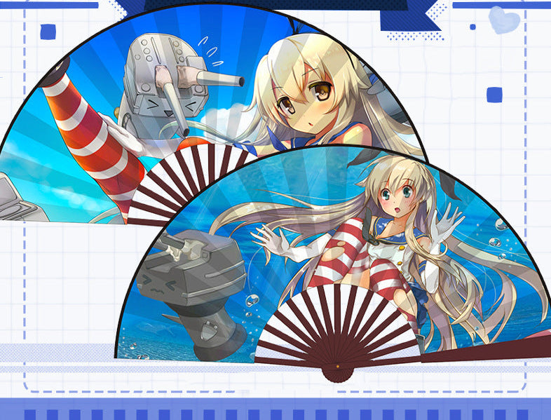 Legacy Breeze Anime Silk Fan