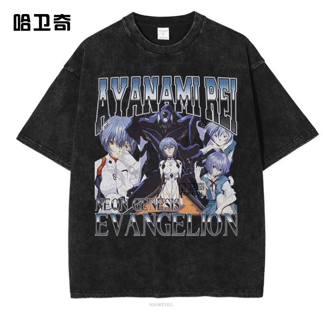 Blue Lock Breakout  Isagi Oversize Washed Tee